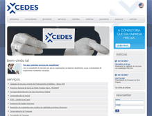 Tablet Screenshot of cedesconsultoria.com.br